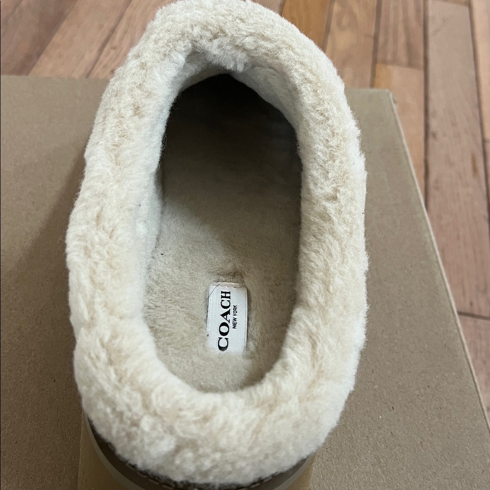 COACH Women's Cecelia Slip-On Platform Clogs - Picture 4 of 11